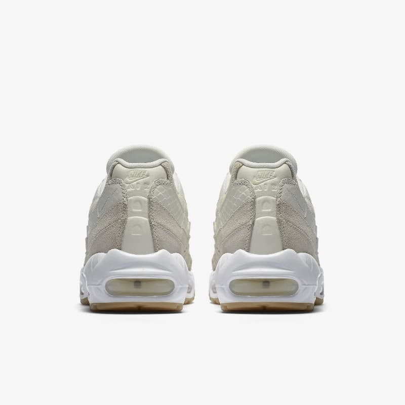 Nike air max 95 premium clearance sail desert sand & white